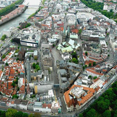 Bremen von oben - Innenstadt