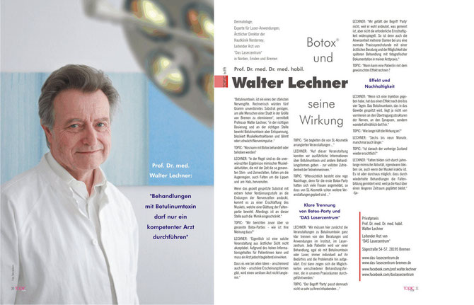 Professor Dr. med. Dr. med. habil Walter Lechner, Bremen  |  Foto: Take Janssen