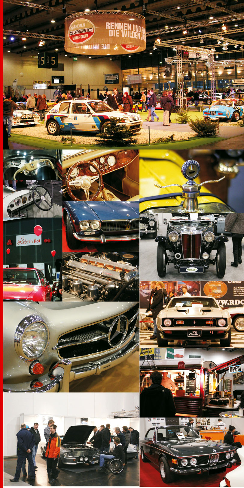 Impressionen von der Classic Motor Show Bremen  |  Fotos: Take Janssen