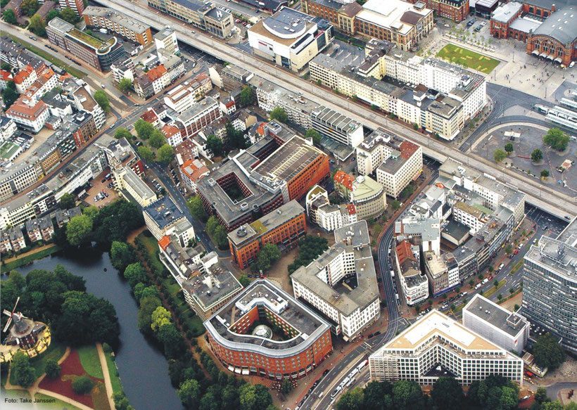 Hansestadt Bremen " Wallmühle - Wallgraben - Bahnhof"  |  Foto: Take Janssen